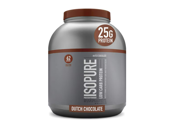 Isopure Low Carb Protein Powder Dutch Chocolate 4.5 lb