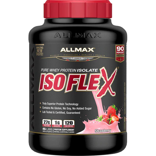 ALLMAX Nutrition IsoFlex Pure Whey Protein Isolate Chocolate -- 5 lbs